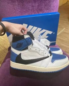 Fragment Design x Travis Scott x Jordan 1 Retro High photo review