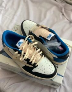 Fragment Design x Travis Scott x Jordan 1 Retro Low photo review