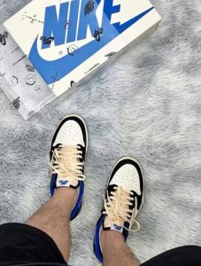 Fragment Design x Travis Scott x Jordan 1 Retro Low photo review