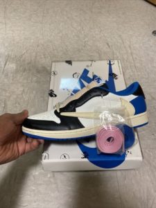 Fragment Design x Travis Scott x Jordan 1 Retro Low photo review