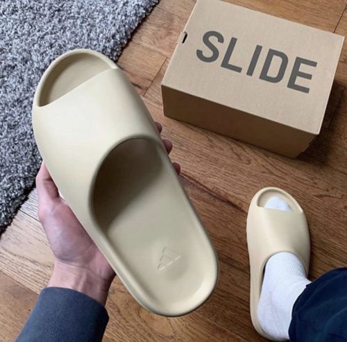 Yeezy Slides 'Bone' photo review