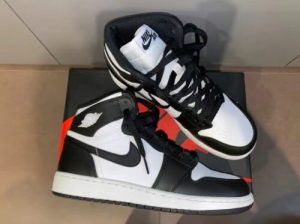 Jordan 1 Retro High OG 'Black White' photo review