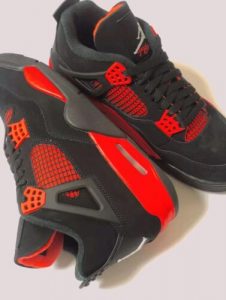 Jordan 4 Retro 'Red Thunder' photo review