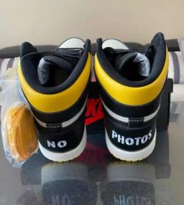 Jordan 1 Retro High OG NRG 'Not For Resale' -Yellow photo review