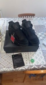 Jordan 4 Retro 'Black Cat' photo review