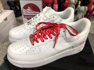 Supreme x Air Force 1 Low 'Box Logo - White' photo review