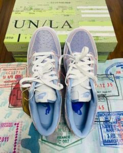 Union LA x Dunk Low 'Passport Pack - Psychic Blue' photo review