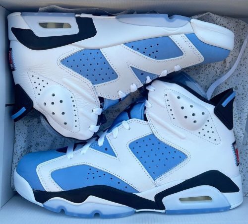 Jordan 6 Retro 'University Blue' photo review