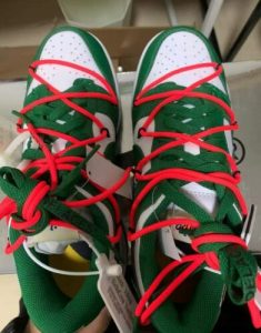 Off-White x Dunk Low 'Pine Green' photo review