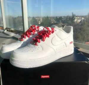 Supreme x Air Force 1 Low 'Box Logo - White' photo review