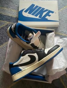 Fragment Design x Travis Scott x Jordan 1 Retro Low photo review