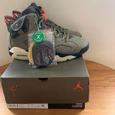 Travis Scott x Jordan 6 Retro 'Olive' photo review