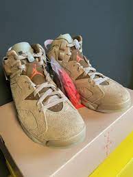 Travis Scott x Jordan 6 Retro 'British Khaki' photo review