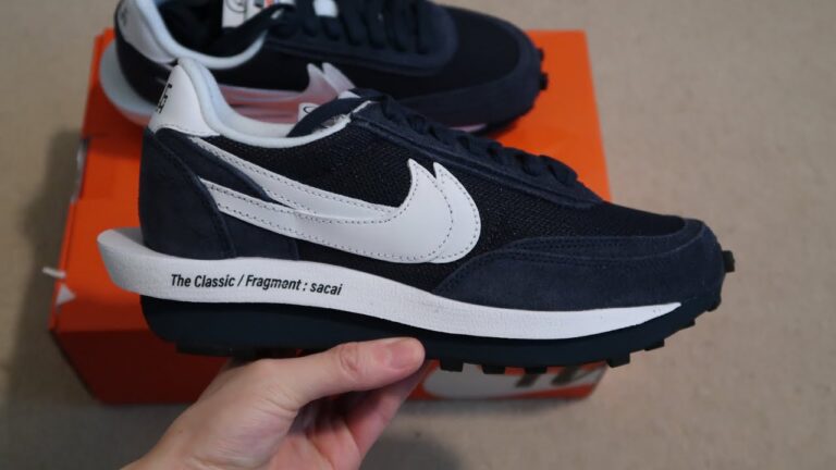 Fragment Design x sacai x LDV Waffle 'Blackened Blue' photo review