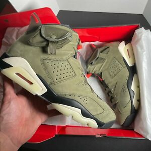 Travis Scott x Jordan 6 Retro 'Olive' photo review