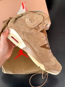 Travis Scott x Jordan 6 Retro 'British Khaki' photo review