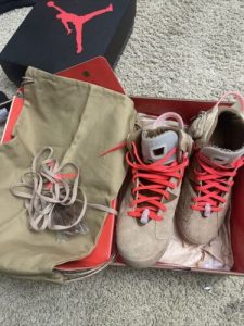 Travis Scott x Jordan 6 Retro 'British Khaki' photo review