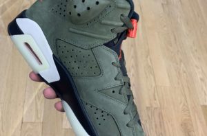 Travis Scott x Jordan 6 Retro 'Olive' photo review