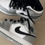 Jordan 1 Mid 'Light Smoke Grey' photo review