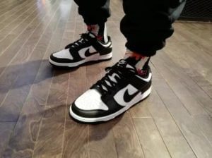 Dunk Low 'Black White' photo review