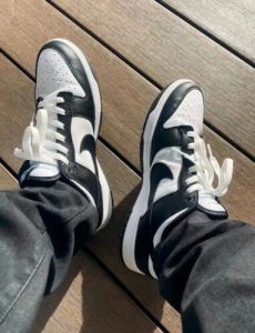 Dunk Low 'Black White' photo review