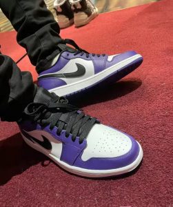 Air Jordan 1 Low 'Court Purple' photo review