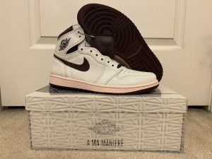 A Ma Maniére x Air Jordan 1 High OG photo review