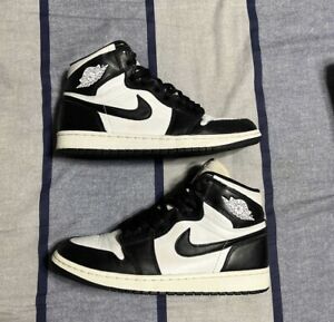 Jordan 1 Retro High OG 'Black White' photo review