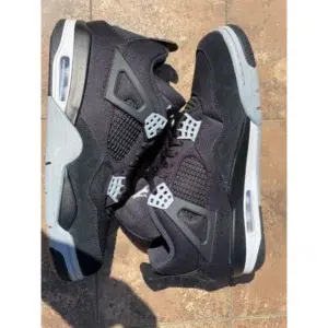 JORDAN 4 RETRO 'BLACK CANVAS' photo review