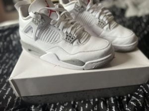 Jordan 4 Retro 'White Oreo' photo review