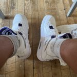 Jordan 4 Retro 'Purple Metallic' photo review