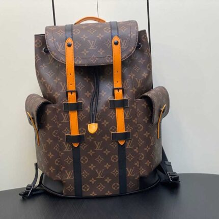 (M) Christopher MM Monogram Canvas Radiant Sun