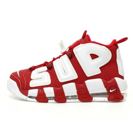 Supreme x Air More Uptempo 'Red'