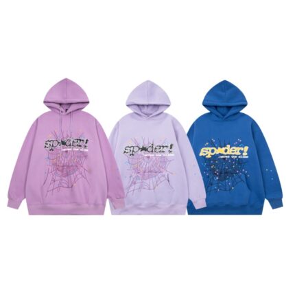 Sp5der SS22 555 Print Hoodie