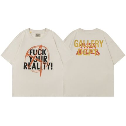 GALLERY DEPT Gold Foil Print T-Shirt